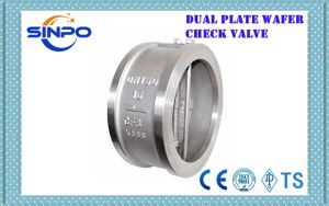 Cast Iron WCB SS Double Disc Dual Plate Wafer Check Valve PN16 PN25 PN40