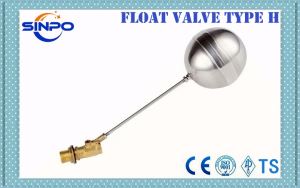 Male Thread Brass Copper Float Valve With Stainless Steel SG Shenggao Floating Ball For Water Tank