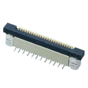 FPC Connector,Cap 1.0mm Pitch With Right Angle