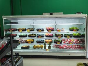 New Style Vertical Open Multideck Commercial Refrigerator for Supermarket