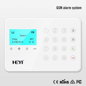 HY-H7 Touch Screen GSM Cellular Security Alarm Services Sensor Panel