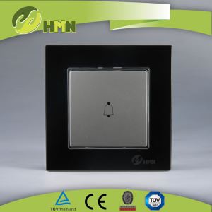 TUV CE CB Switches Toughened Glass Door Bell Switch