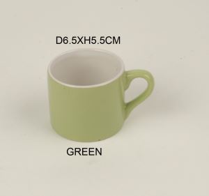 Ceramic Coffee Cup and Saucer