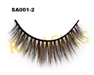 Top Quality Newest Fashsionable Cruelty Free Real Sable Fur Eyelashes Private Label