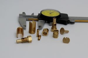CNC Machining Brass Screw with Nonstandard Thread