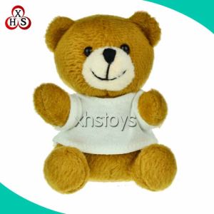 Wholesale Mini Plush Bear with Custom T-Shirt and Logo