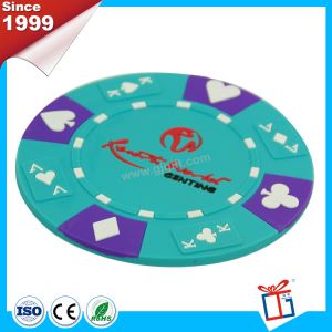 Fashion Design Soft Pvc Cup Mat Most Popular Silicone Cup Mat