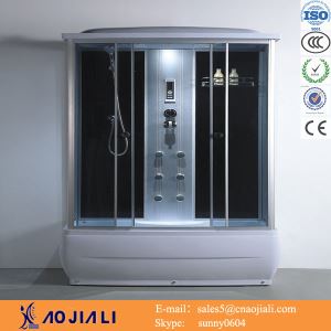 Factory Hot Sale AJL-1012 Simple And Cheap ABS Rectangle Shower Cabines