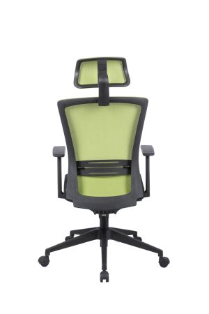 Fabric Ergonomic Reclining Office Chair with Adjustable Headrest and Armrest