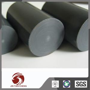 Grey Round Solid PVC Plastic Rod