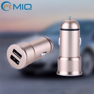 USB Car Adapter Double USB Car Charger for Iphone6