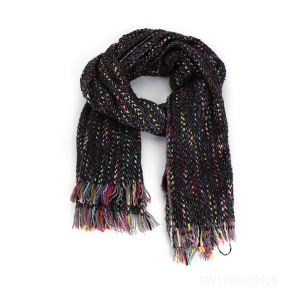 Colorful Tassels Scarf For Winter