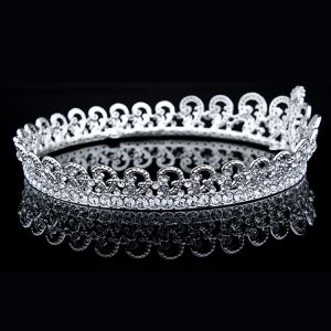 Vintage Styling Princess Kate Queen Tiara Crown for Bridal and Bridesmaid