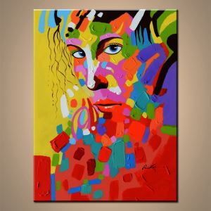 Large Large Modern Art Oil Painting On Canvas For Sale