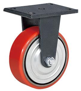 Market Popular Dia. 100mm to 200MM Red Polyurethane Castor Wheel