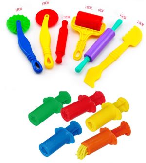 Plastic Play Plasticine Play Dough Tools For Kids
