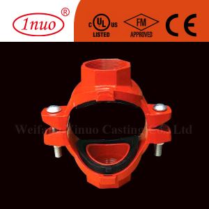 Fire Fighting Systems Grooved Systems FM/UL/CE Approved Ductile Iron Threaded Mechanical Cross