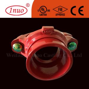 Fire Fighting Systems Grooved Systems FM/UL/CE Approved Ductile Iron Grooved Mechanical Tee Grooved End Outlet