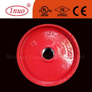 Fire Fighting Systems Grooved Systems FM/UL/CE Approved Ductile Iron Grooved End Cap with Concentric Hole