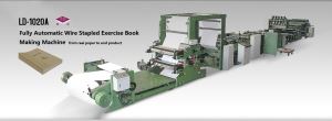 LD1020 Wire Stapled Notebook Machine from Reel to Notebook