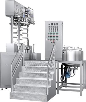 Vacuum Cosmetic Ointment Mixing Emulsifying Blender Making Machinery Manufacturers Process Machine