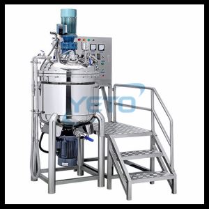 100L Fixed Vacuum Vacuum Emulsifier Mixer Machine Homogenised Milk Machine
