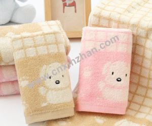 Baby Hooded Bath Towels And Washcloths for 6 | 12 Months Baby Gift Sets With Cartoon Animal Patterns Colors, Size Customized