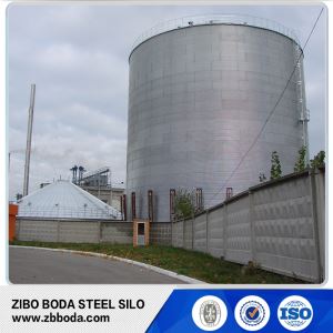 20m Diameter Galvanized Corrugated Flat Bottom Silo Bin Grain Storage System