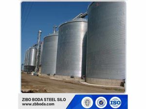 10000m<sup>3</sup> Flat Bottom Storage Galvanized Steel Silo