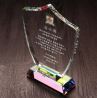 New Design K5 Cheap Blank Glass Award Crystal Plate Clear Glass Plaque For Employee Recognition