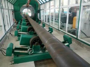 Process Of Huashida 3PE Anti-corrosion Coated Production Line From China