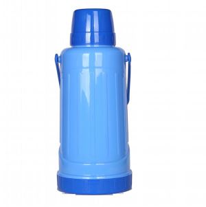 Plastic Body Thermos with Glass Vacuum Flask Refill Inner