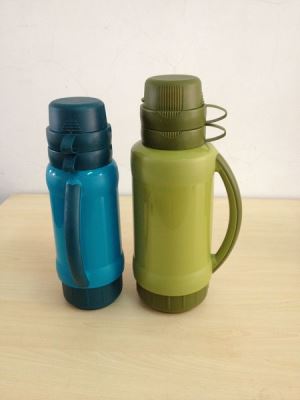 Promotional Small Plastic Thermos Vacuum Flask Glass Refill Inner
