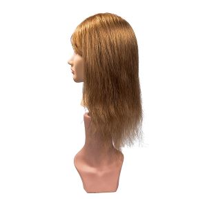 Natural Human Hair Training Doll Head for Women with Real Human Hair