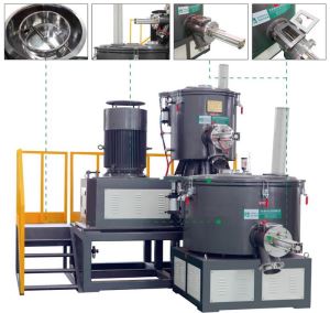 Heating Cooling High Speed Plastic PVC Compound Powder Mixer