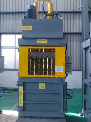 Hydraulic Pressure Vertical Baler Compactor Machine for Waste Plastic PET Bottles
