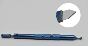 Sapphire Straight/Elbow Double Lancet/Blade Manufacturer