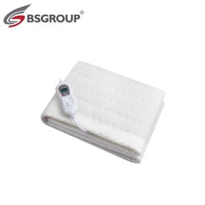 Best Sell Polyester Electric Blanket, Nonwoven Fabric Heated Blanket Manufacturer China, Single Control Electric Blanket with 3 Heat Settings