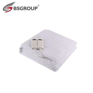 Europe Standard Extra Warm In Foot Electric Underblankets, Double Heated Blanket with Dual Controllers Made in China