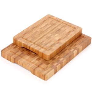 Large Professional Wooden chopping block with Handle