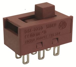 Momentary 3 Position Slide Switches