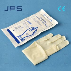 China Disposables Medical Latex Sterile Surgical Gloves Powdered with CE