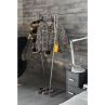 Indoor Clothing Drying Rack Irregular Shaped Clothes Rack Stand