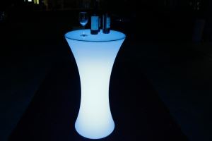 Wholesaler Rechargeable Party Table /disco Table Led Bar Furniture Table