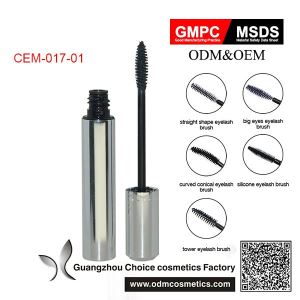 Silicone Brush Metal Tube Effortlessly Comb Clump-free Mascara