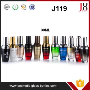 Glass Serum Bottle High Quality 20ml 30ml 50ml Cosmetic Dropper Glass Serum Bottle For Skincare
