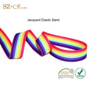Custom Logo Jacquard Elastic Band For Underwear