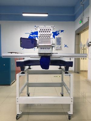 Single Head Embroidery Machine With Embroidery Area 500X1200mm