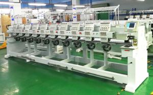 10 Head Embroidery Machine With 10 Inch Lcd Display