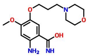 2-amino-4-methoxy-5-(3-morpholin-4-ylpropoxy)benzamide 246512-44-7